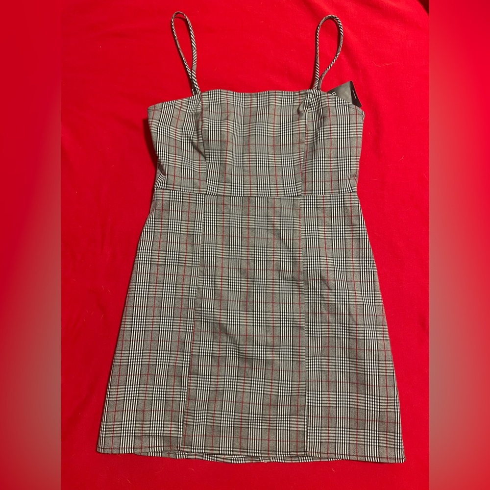 NWT Forever 21 Plaid Woven Dress